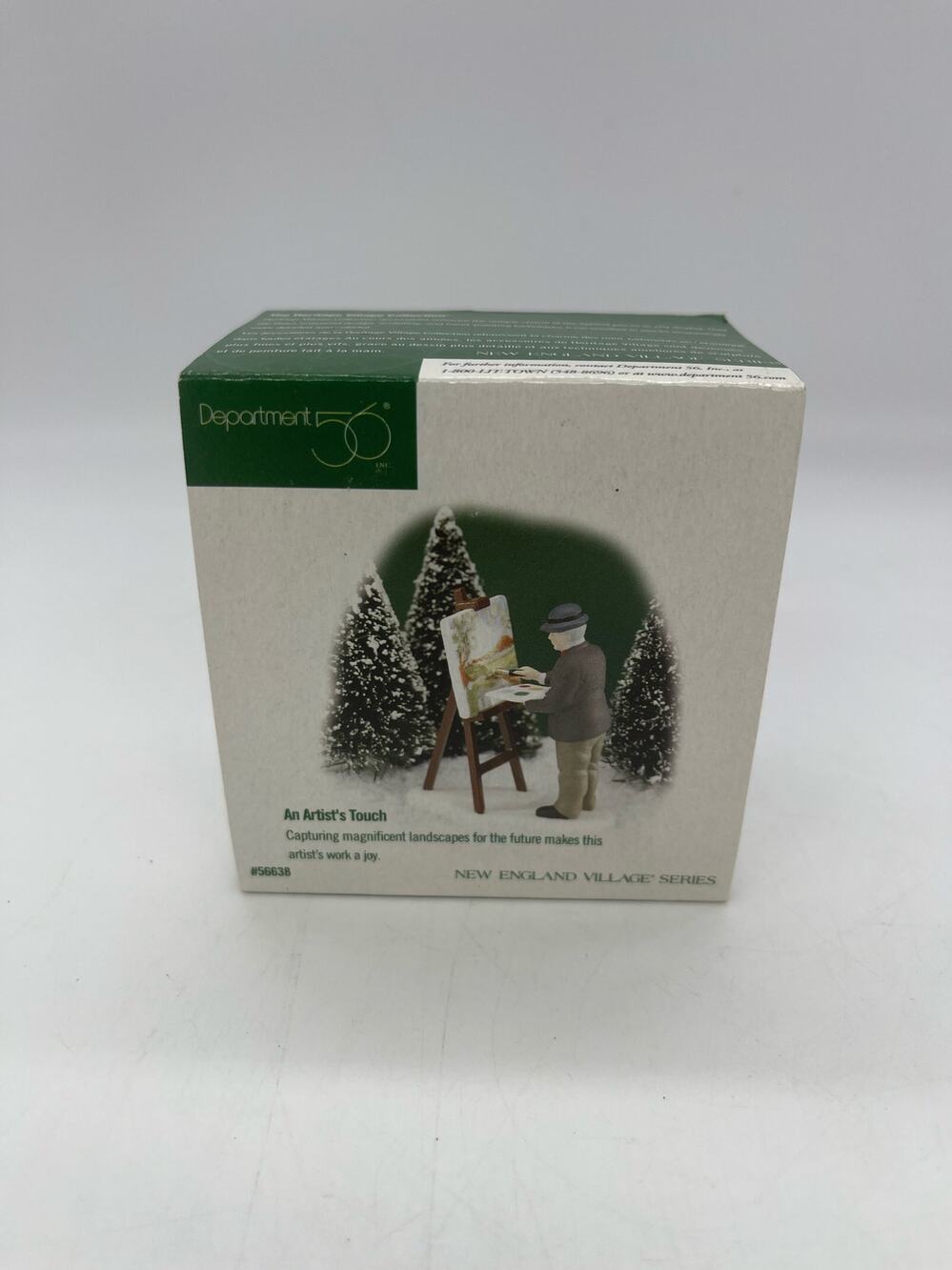 Department 56 New England Village Series An Artist’s Touch
